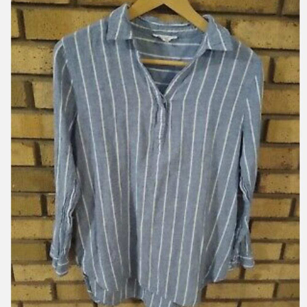 Linen long sleeve shirt